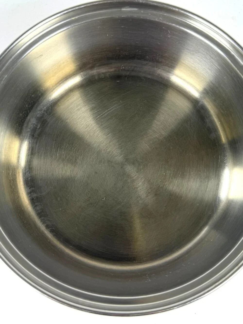 Revere Ware 1 Qt Copper Bottom Saucepan & Lid Clinton IL USA Vintage Stainless S
